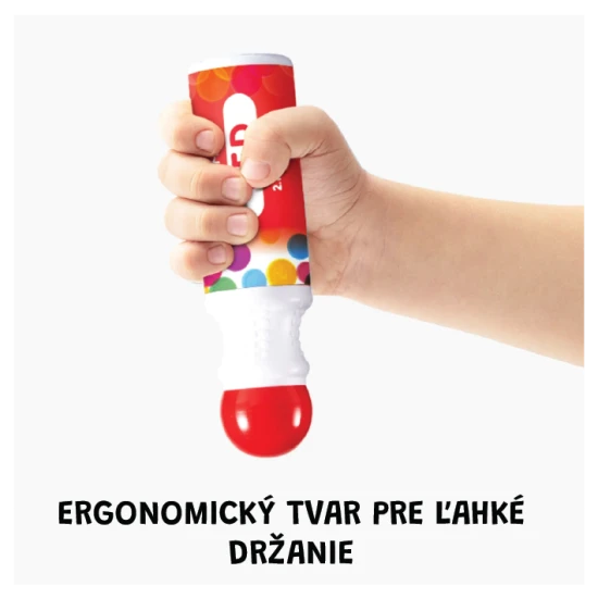 Jarmelo farby v tube – súprava 8 umývateľných a netoxických farieb s penovým aplikátorom