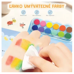 Kreatívna kniha Maľovanie prstami Život v lese