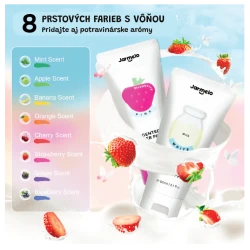 Prstové farby s vôňou 8 ks