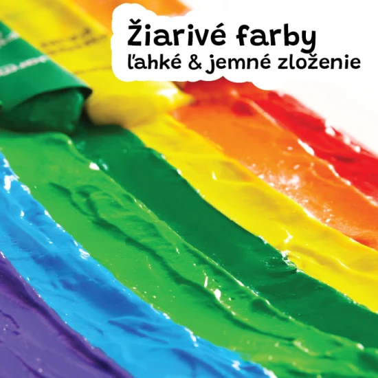 Jarmelo prstové farby – 48 vrecúšok v hliníkovej fólii, netoxické a vhodné na cesty