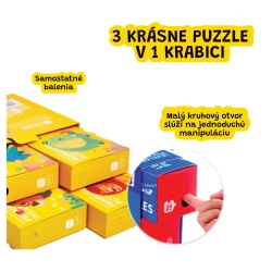 Puzzle Beep! Na ceste 3v1