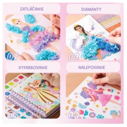 Fashion kreatívna kniha Dreamy Fairy