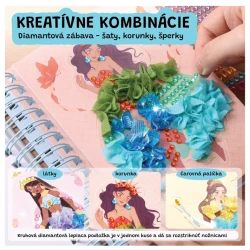 Fashion kreatívna kniha Magic Princesses