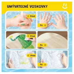 Prvé voskovky z včelieho vosku Banány 24 ks