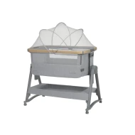 Postieľka prenosná Nanna Grey