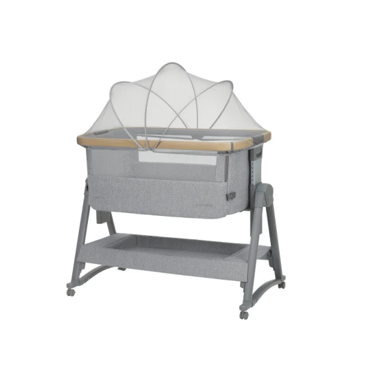 Postieľka prenosná Nanna Grey
