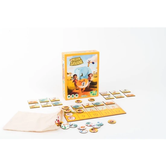 Savana – zachráňte zvieratá, kooperatívna hra pre deti od 5 rokov
