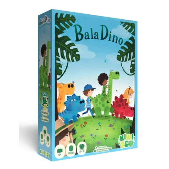 Dinosaurie preteky – detská stolová hra s dinosaurami pre 2 až 4 hráčov