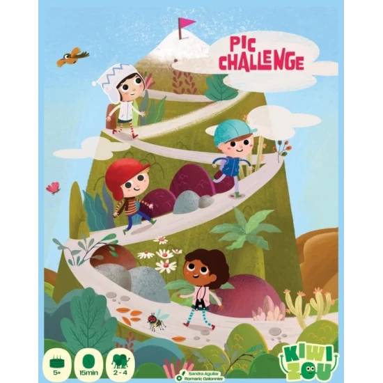 Horská výzva – rodinná stolová hra s horolezeckým dobrodružstvom pre deti od 5 rokov