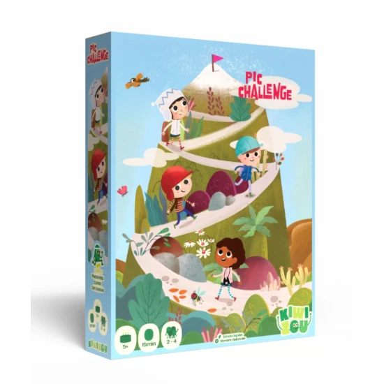 Horská výzva – rodinná stolová hra s horolezeckým dobrodružstvom pre deti od 5 rokov