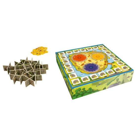 Hrad pre kráľovnú – rodinná stolná hra pre deti s kráľovnou a stavbou hradných veží