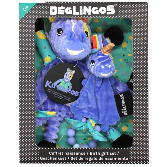 Maznáčik Zebra a hryzátko v darčekovej krabičke