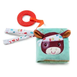 Textilná knižka s hryzátkom Farma