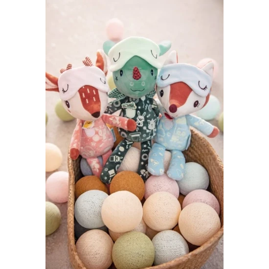 Plyšová kamarátka do postieľky – Jelenček Stella pre deti od 6 mesiacov