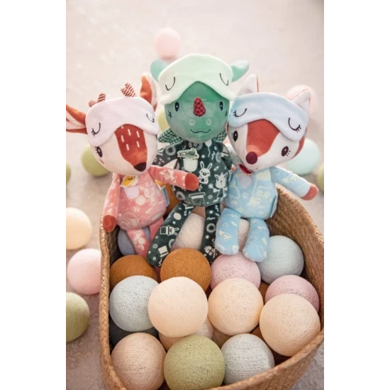 Plyšová kamarátka do postieľky – Líška Alice pre deti od 6 mesiacov