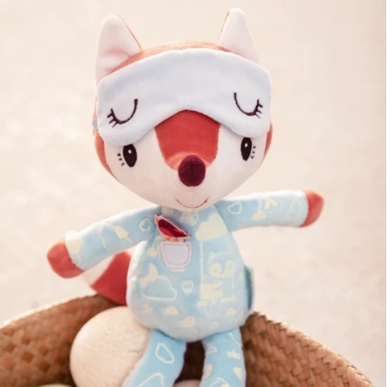 Plyšová kamarátka do postieľky – Líška Alice pre deti od 6 mesiacov