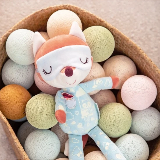Plyšová kamarátka do postieľky – Líška Alice pre deti od 6 mesiacov
