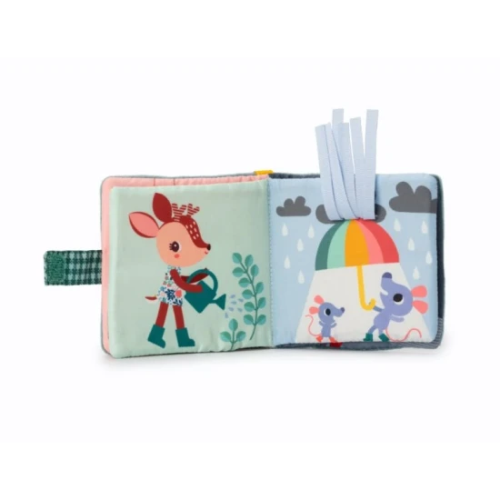 Textilná knižka s hryzátkom – Dráčik Joe pre deti od 6 mesiacov