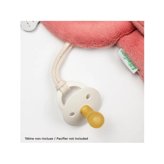 Svietiaci Jednorožec s hryzátkom – plyšová hračka pre bábätká