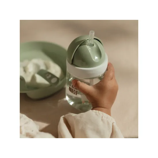 Mug with straw 300 ml 9m+ Farma