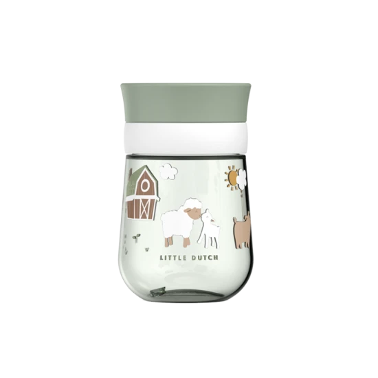 Trénovací hrnček pre deti, ktoré sa učia piť z klasického hrnčeka.