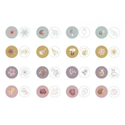 Samofarbiace pečiatky Fairy Garden 16 ks