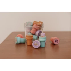 Samofarbiace pečiatky Fairy Garden 16 ks