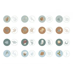 Samofarbiace pečiatky Forest Friends 16 ks