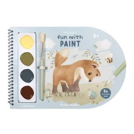 Omaľovánky s vodovkami Forest Friends