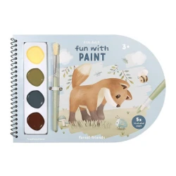 Omaľovánky s vodovkami Forest Friends