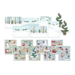 Sada so samolepkami Vianočné prianie