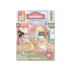 Kniha so samolepkami Nakupovanie Rosa