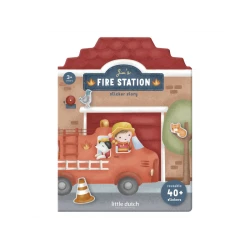 Kniha so samolepkami Hasičská stanica