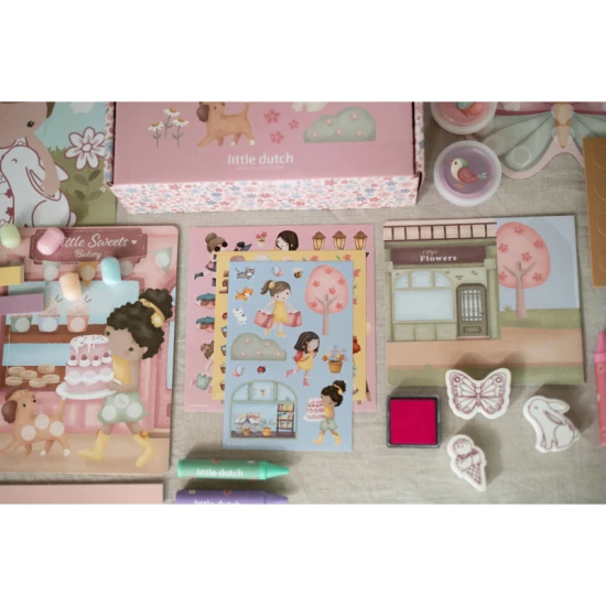 Kreatívna sada Little Dutch Rosa & Friends pre deti