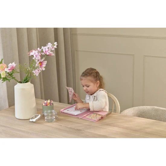 Omaľovánky s vodovkami a samolepkami Rosa Fairy Garden