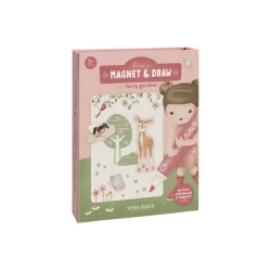 Knižka s magnetmi Rosa Fairy Garden