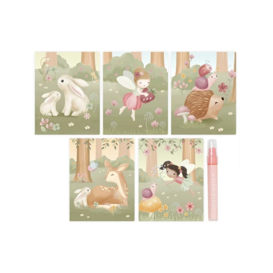 Kníha kúzlenia s vodou Rosa Fairy Garden