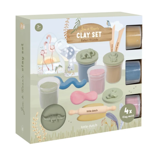 Sada na modelovanie Safari Friends – Little Dutch 126918LD