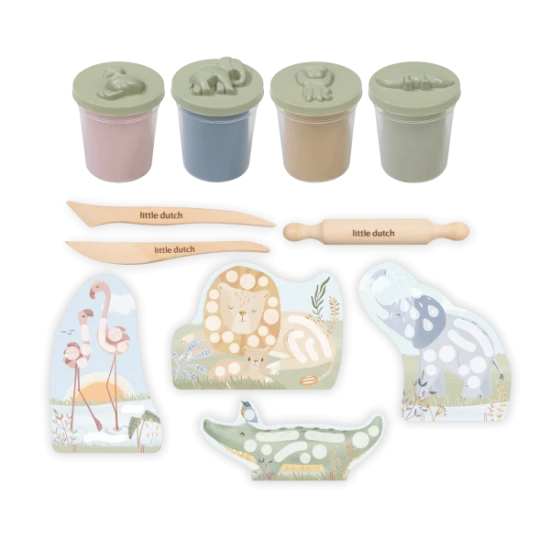 Sada na modelovanie Safari Friends – Little Dutch 126918LD