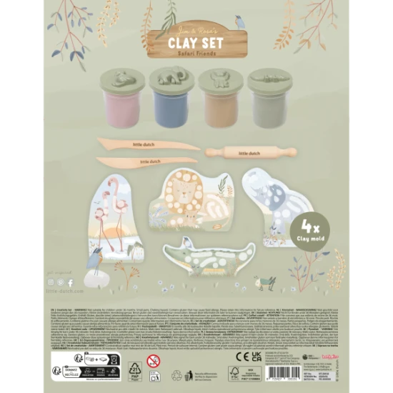 Sada na modelovanie Safari Friends – Little Dutch 126918LD