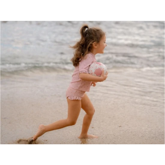 Kvalitná nafukovacia loptička Pink od Little Dutch