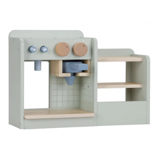 Kávovar drevený veľký s príslušenstvom Coffee House