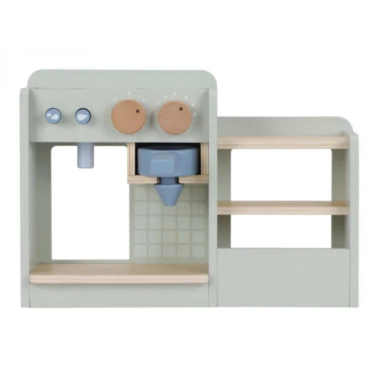 Kávovar drevený veľký s príslušenstvom Coffee House