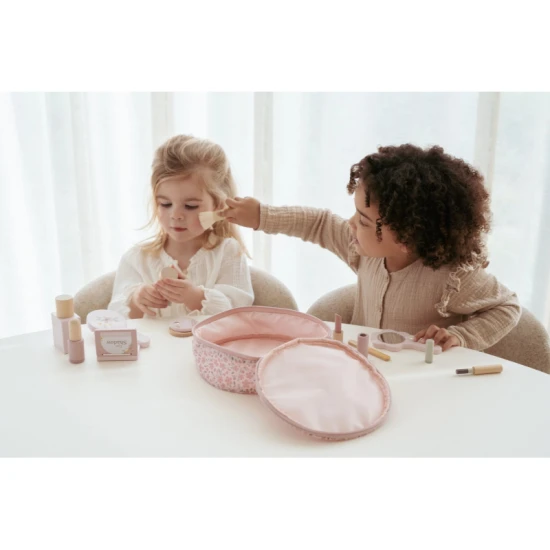 Kozmetická taštička s príslušenstvom Pink