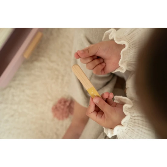 Drevený toaletný stolík pre deti Little Dutch s doplnkami a zrkadlom