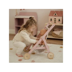 Kočík pre bábiky golfky Pink