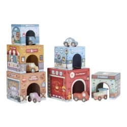 Kocky pyramída s autíčkami