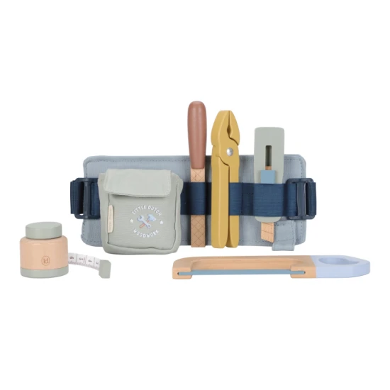 Opasok s dreveným náradím Blue