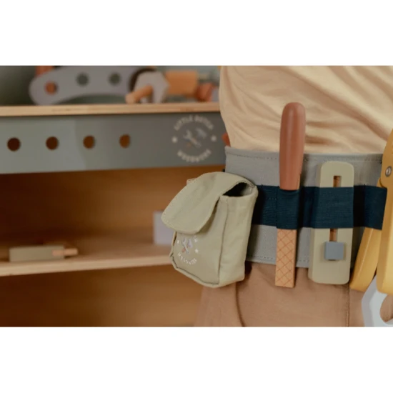 Opasok s dreveným náradím Blue