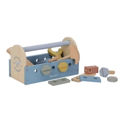 Box s náradím drevený Blue